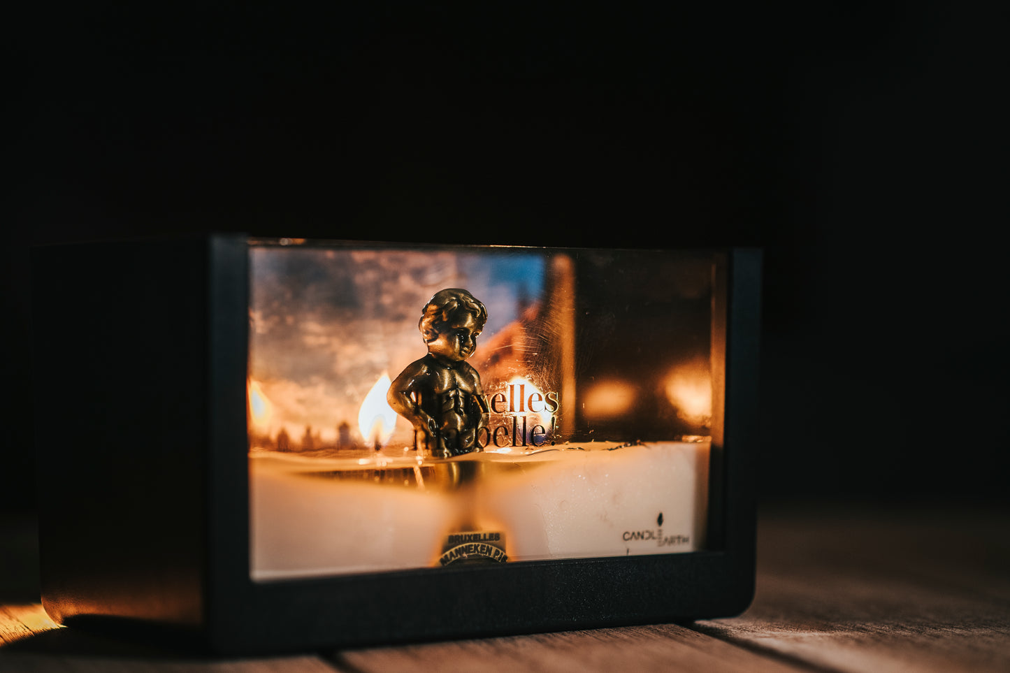 Bougie parfumée, Escapade à Bruxelles