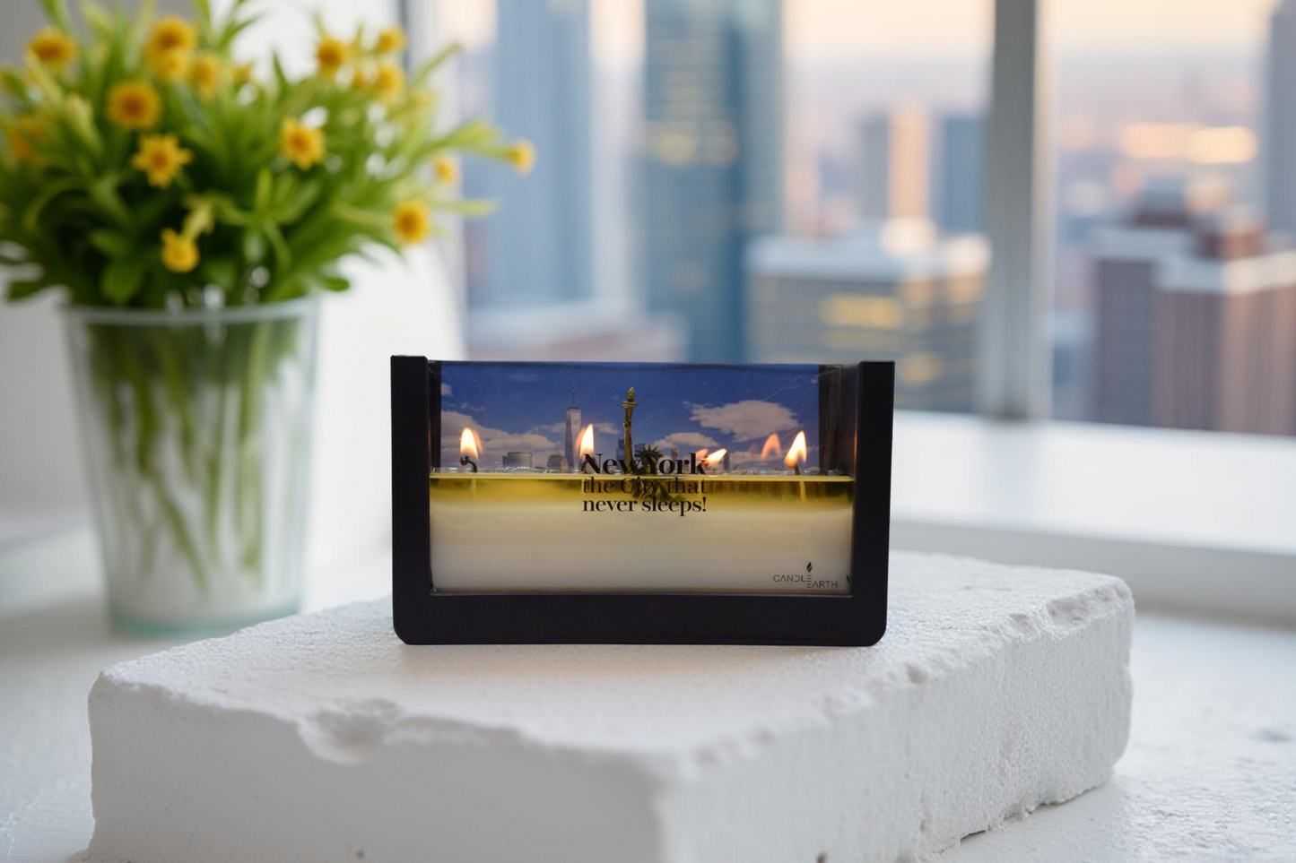 Bougie parfumée, Escapade à New York